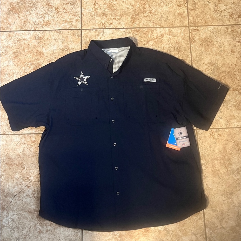 Columbia Dallas Cowboys Mens Shirt